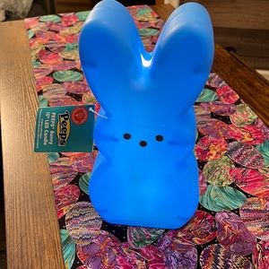 COPY - COPY - PEEPS Bunny 10” LED Candle Blue (New with Tags)